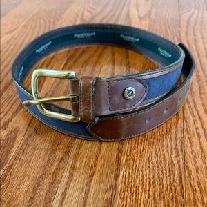 Field & Stream Brown and Blue Belt